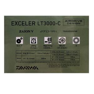 Daiwa Exceler 23 LT 3000 C Spin Olta Makinesi