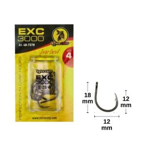 Extra Carp EXC 3000 Sazan İğnesi No:4