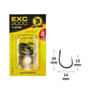 Extra Carp EXC 3000 Sazan İğnesi No:2