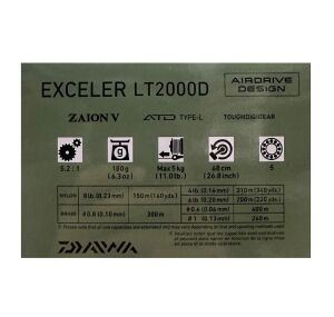 Daiwa Exceler 23 LT 2000 D LRF Olta Makinesi