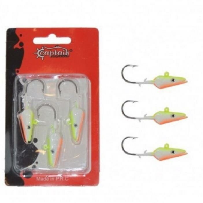 Captain 6457 Jighead Ultimate Sardine 3 lü Paket 15gr Color:1