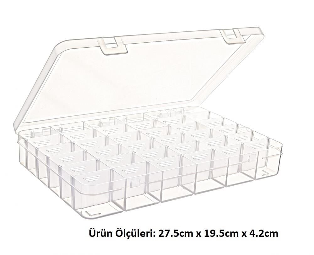 Captain Kutu ASR 5049 Beta Organizer 36 Bölmeli