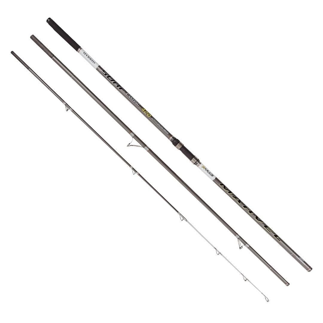 Ryuji Marvel 420cm 100-250gr Hybrid 3 Parça Surf Olta Kamışı
