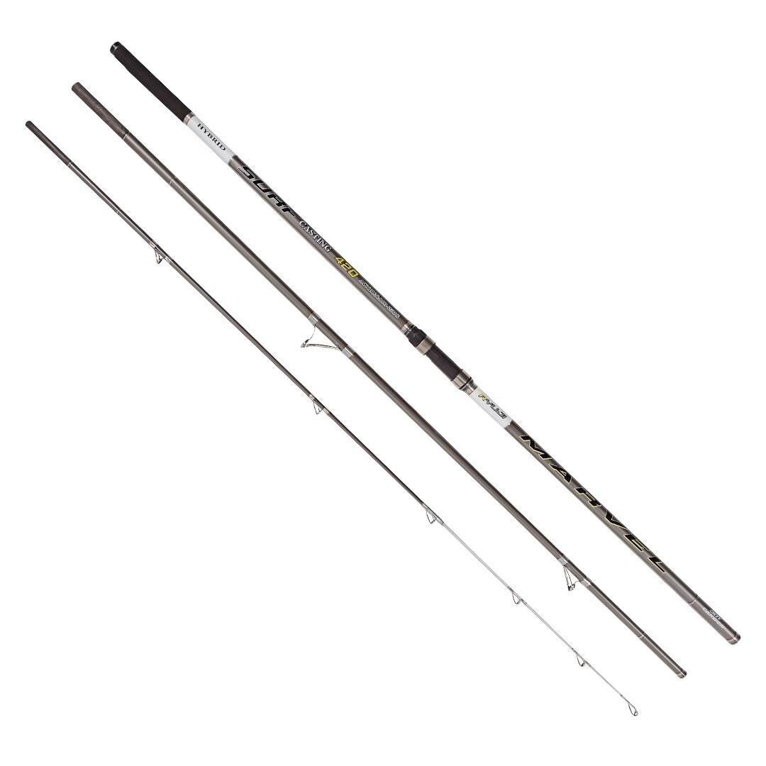 Ryuji Marvel 420cm 100-250gr Hybrid 3 Parça Surf Olta Kamışı