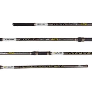 Ryuji Marvel 420cm 100-250gr Hybrid 3 Parça Surf Olta Kamışı