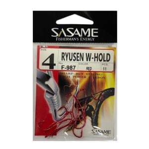Sasame F-987 No:4 Ryusen W-Hold Red Olta İğnesi 11 Adet