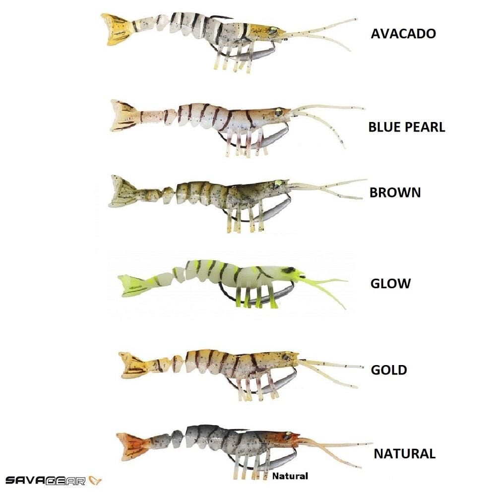 Savage Gear TPE Manic Shrimp 6.5cm 4gr Silikon Karides