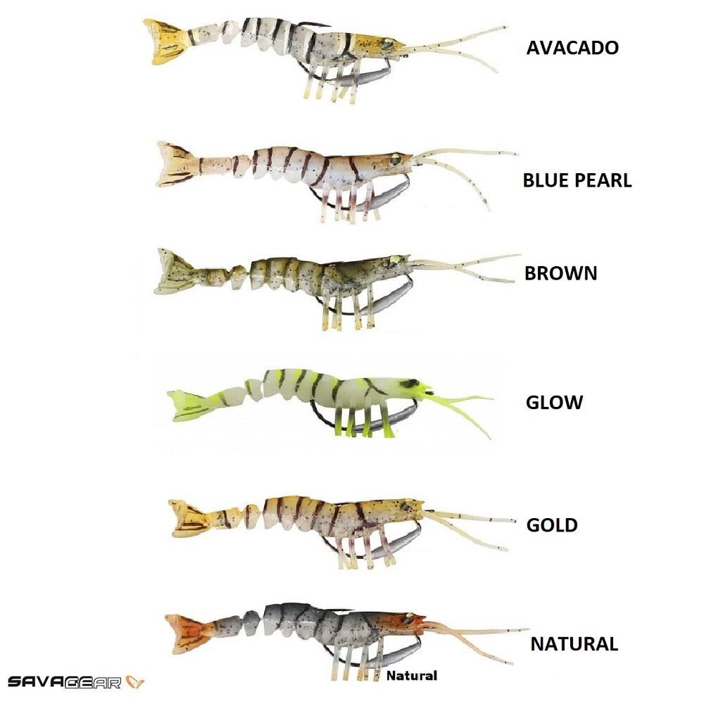 Savage Gear TPE Manic Shrimp 6.5cm 4gr Silikon Karides
