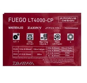 Daiwa Fuego 23 LT 4000 CP Spin Olta Makinesi