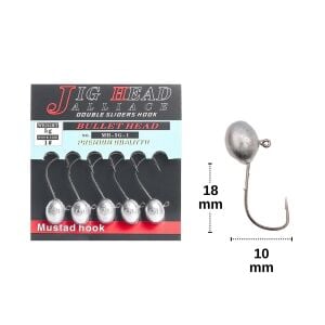 Pandora 5gr İğne No:1 Jig Head Zoka Alliace Mh 5 Adet