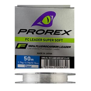 Daiwa Prorex 0.14mm 50m FC Leader Super Soft %100 Fluorocarbon Misina