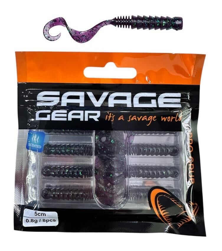 Savage Gear Pro Grub 5cm 0.8gr LRF Silikon Yem 8 Adet Junebug