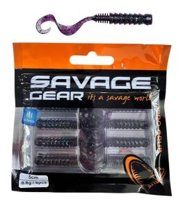 Savage Gear Pro Grub 5cm 0.8gr LRF Silikon Yem 8 Adet Junebug