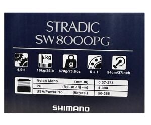 Shimano Stradic SW B 8000 PG Olta Makinesi