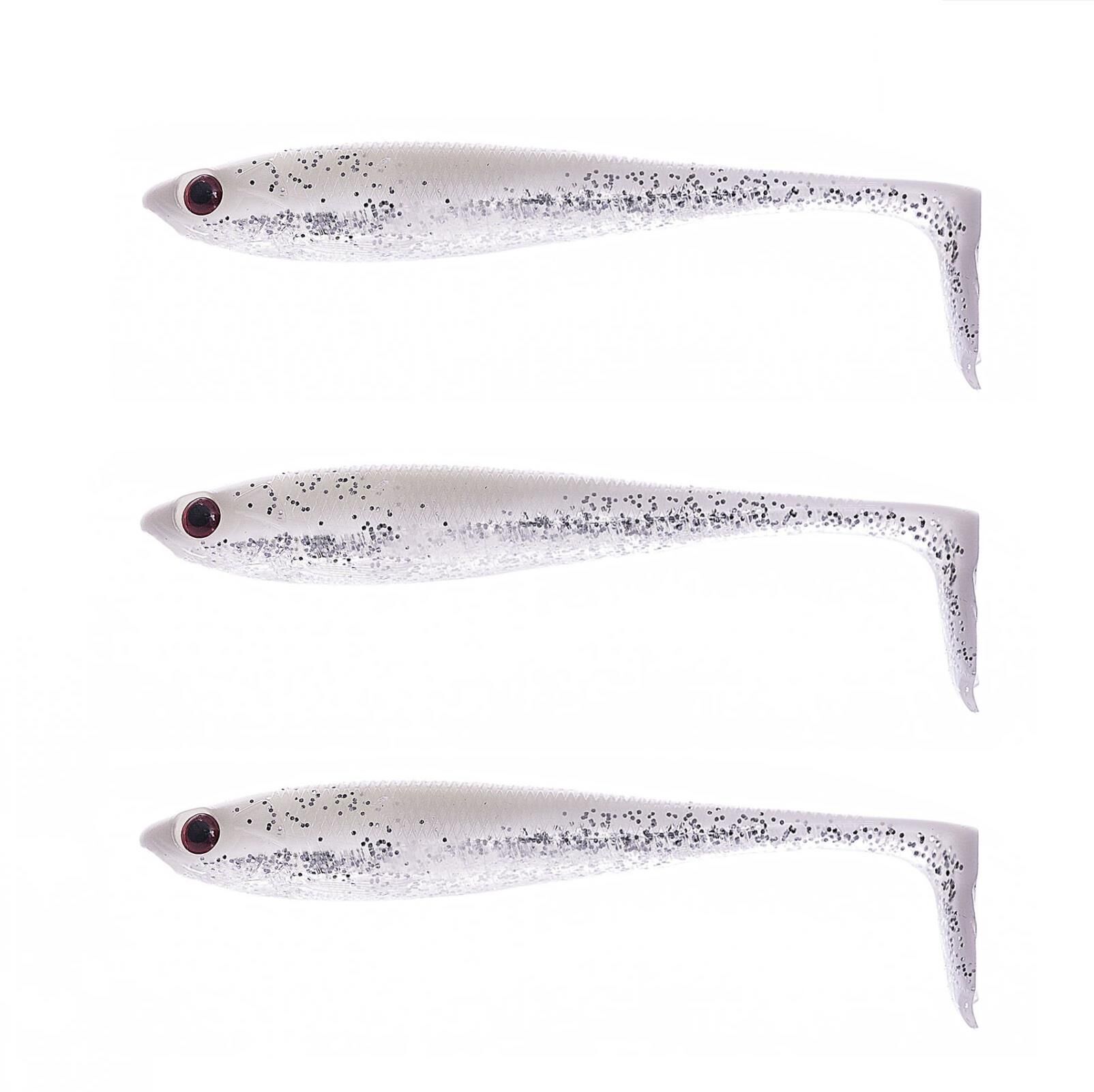 Pandora Ducky Duck 9cm 5.8gr Silikon Yem 3 Adet White Glitter