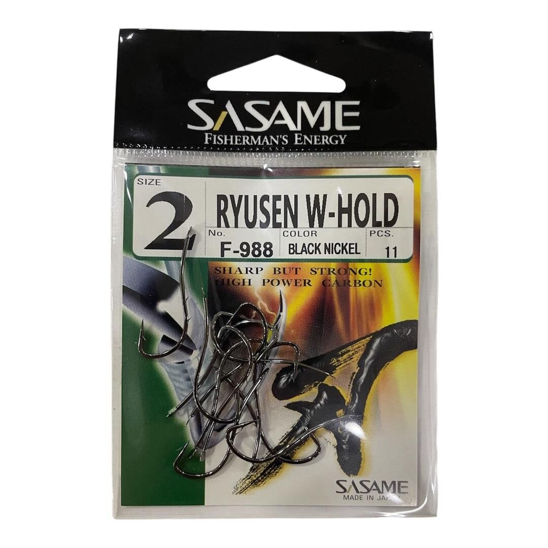 Sasame F-988 No:2 Ryusen W-Hold Black Olta İğnesi 11 Adet