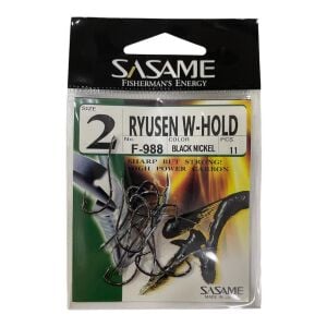 Sasame F-988 No:2 Ryusen W-Hold Black Olta İğnesi 11 Adet