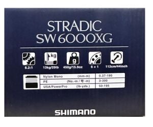 Shimano Stradic SW B 6000 XG Olta Makinesi