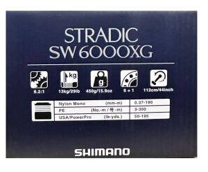 Shimano Stradic SW B 6000 XG Olta Makinesi