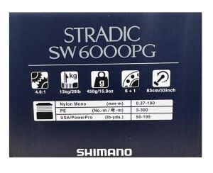 Shimano Stradic SW B 6000 PG Olta Makinesi