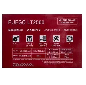 Daiwa Fuego 23 LT 2500 Spin Olta Makinesi