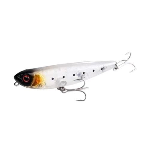 Ryuji Crazy Dog 7.5cm 8gr Su Üstü Maket Yem White Flash