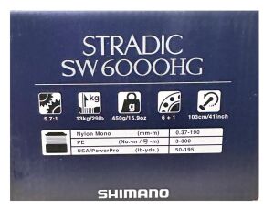 Shimano Stradic SW B 6000 HG Olta Makinesi