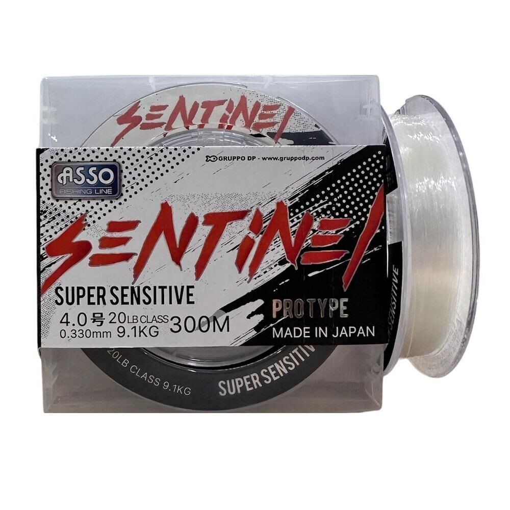 Asso Sentinel 300m 0.33mm Super Sensitive Fluorocarbon Kaplama Misina