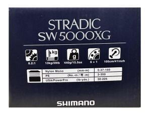 Shimano Stradic SW B 5000 XG Spin Olta Makinesi