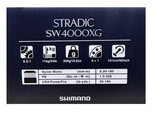 Shimano Stradic SW B 4000 XG Spin Olta Makinesi