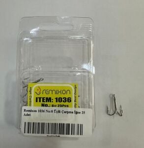 Remixon 1036 No:8 Üçlü Çarpma İğne 25 Adet