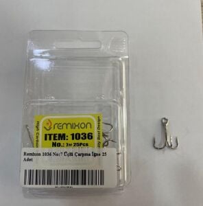 Remixon 1036 No:7 Üçlü Çarpma İğne 25 Adet