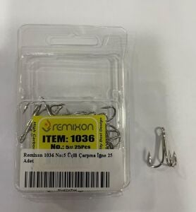 Remixon 1036 No:5 Üçlü Çarpma İğne 25 Adet