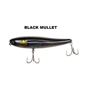Ryuji Splash 10cm 17gr Su Üstü Maket Yem Black Mullet