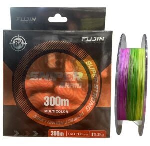 Fujin Sniper 8x 300mt 0.12mm 5.2kg İp Örgü Misina Multi Color