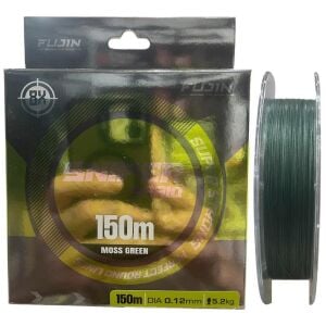 Fujin Sniper 8x 150mt 0.12mm 5.2kg İp Örgü Misina Koyu Yeşil