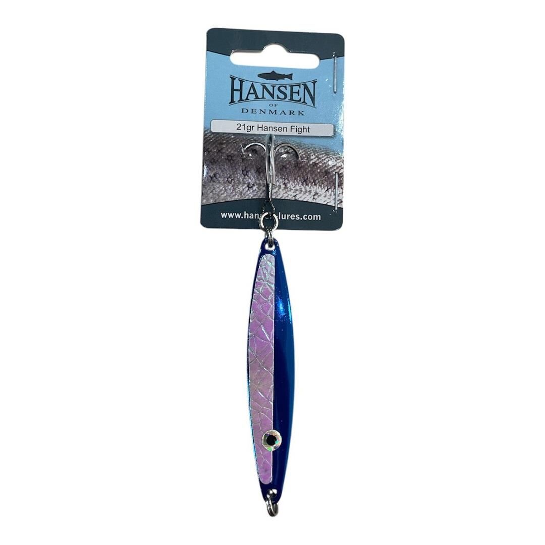 Hansen Fight 7.6cm 21gr Kaşık Night Light Blue