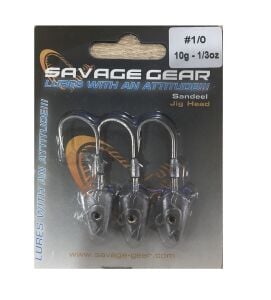 Savage Gear Sandeel Jigg Head 10gr 1/0 12.5cm - 3 Adet