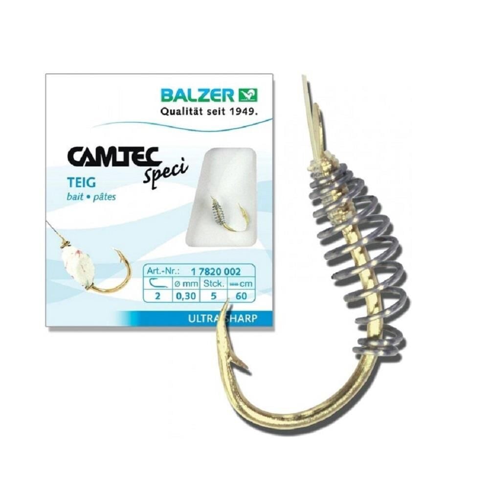 Balzer 17820 Camtec Yaylı İğne Sarı Hazır Takım (5 adet)