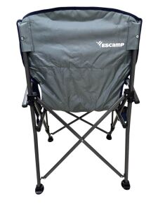Escamp Comfy Lüx Katlanır Kamp Sandalyesi Gri-Lacivert
