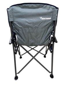 Escamp Comfy Lüx Katlanır Kamp Sandalyesi Gri-Lacivert