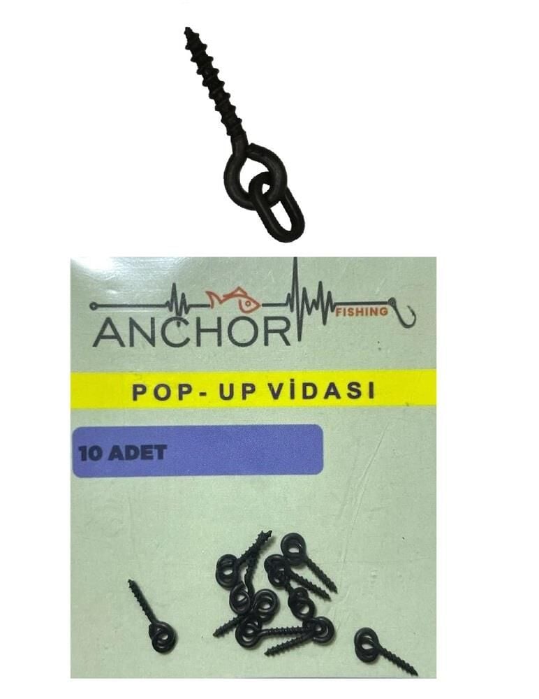 Anchor Pop-Up Vidası 10 Adet