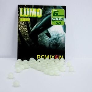 Remixon 6mm Sert Boncuk 50 Adet Natural Glow