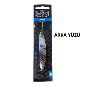 Hansen Pilgrim 8.9cm 28gr Silver Blue Kaşık