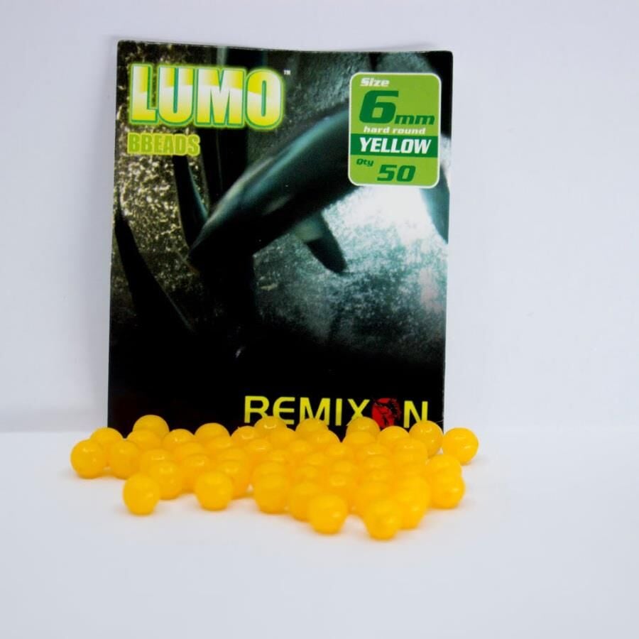 Remixon 6mm Sert Boncuk 50 Adet Sarı