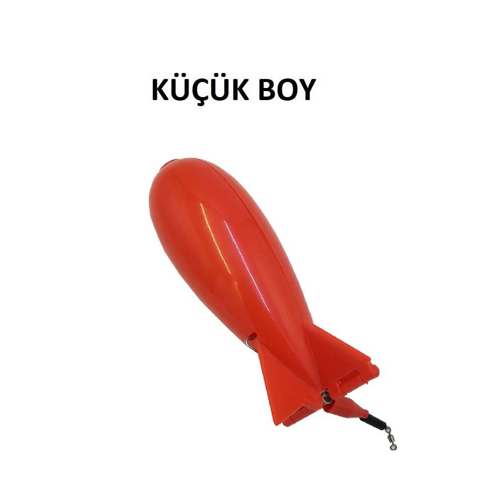 Sea Horse Yemleme Roketi Otomatik Küçük Boy Kırmızı