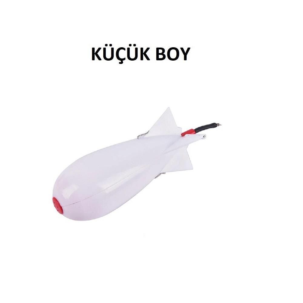 Sea Horse Yemleme Roketi Otomatik Küçük Boy Beyaz