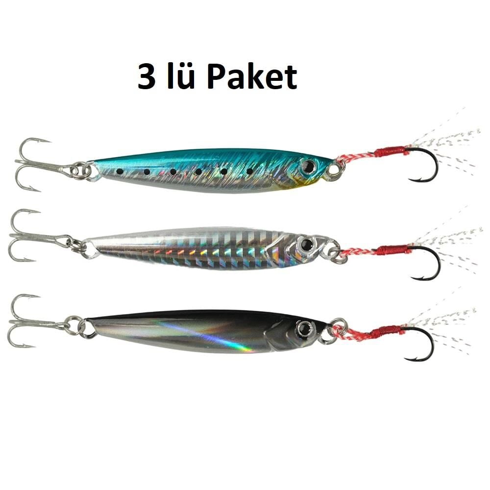 Ryuji Jig King 6.5cm 20gr Real Mix Jig 3 Adet