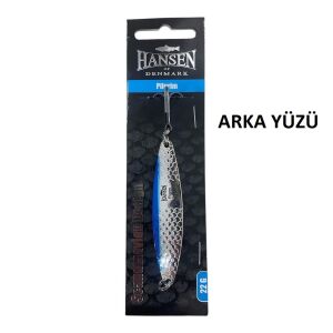 Hansen Pilgrim 7.8cm 22gr Silver Blue Kaşık
