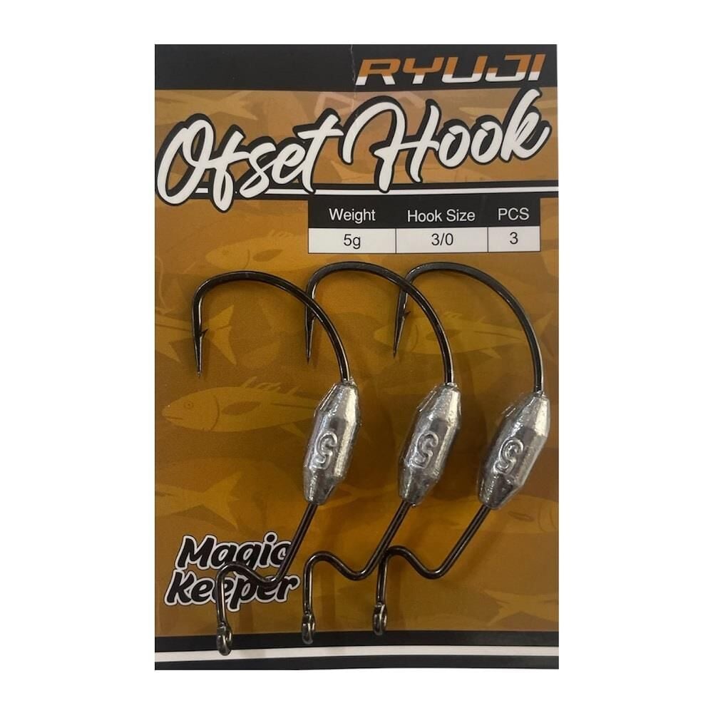 Ryuji Kurşunlu Ofset İğne 5gr No:3/0 3 Adet